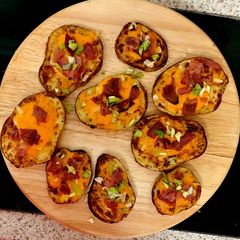 A picture of My Potato & Cheese + Onion Potato Bake.