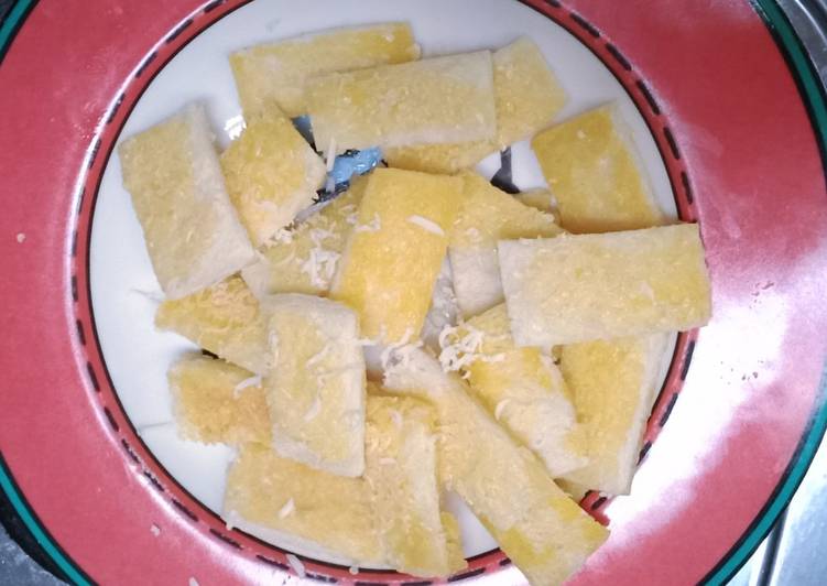 Roti Margarin keju Cemilan (Mpasi 9+)