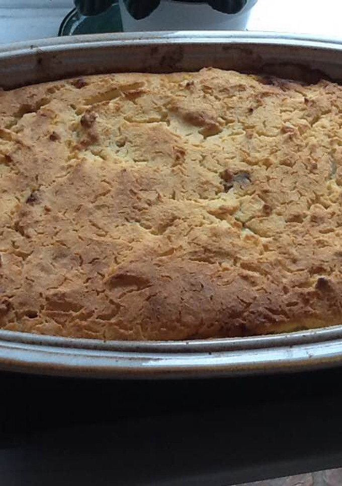 Una foto de Polenta criolla