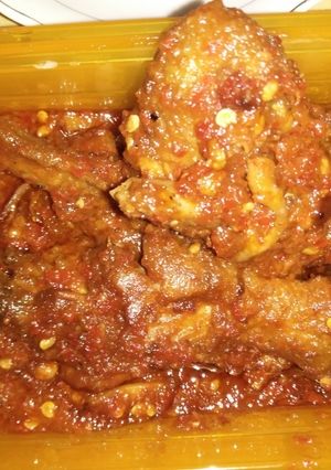 Foto resep Ayam Sambel setan ala chef Merty bhianda