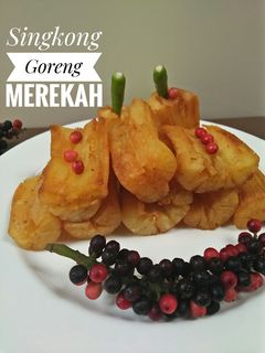 Foto resep Singkong Goreng Merekah #recook_nana_hanif