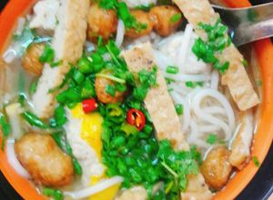 Hình của món Bánh Canh Chả Cá Thu.