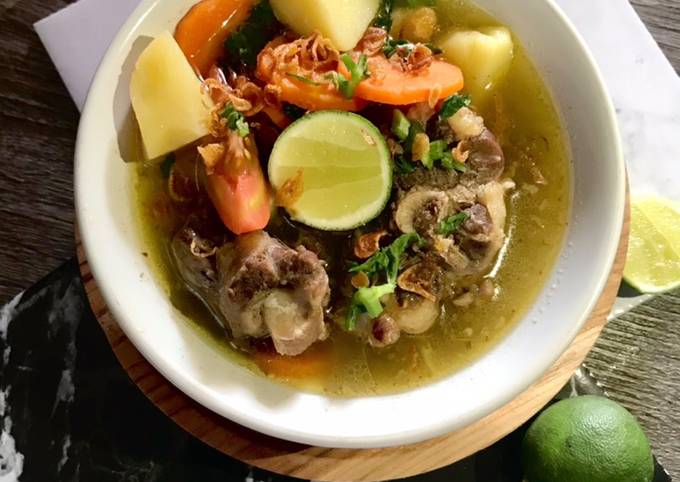 Resep Sop Buntut yang Enak