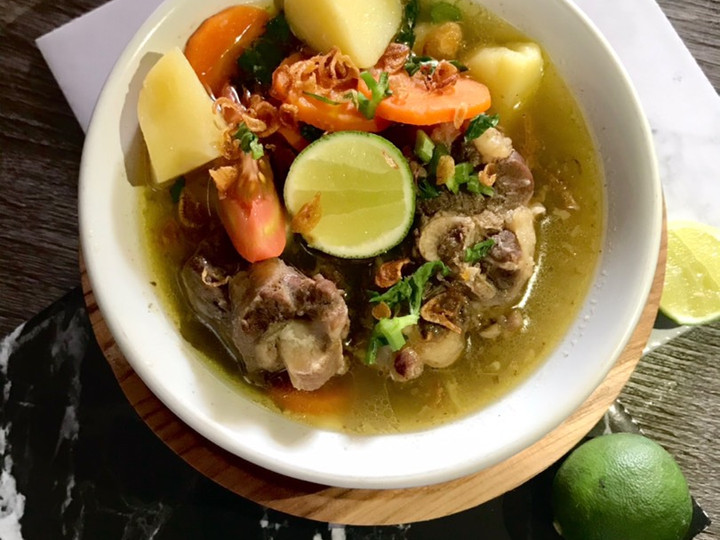 Resep Sop Buntut yang Enak