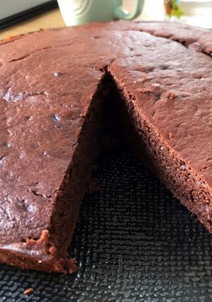 Une photo de Gateau au chocolat sans matières grasses