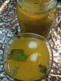 आम पन्ना (aam panna recipe in Hindi) रेसिपी मुख्य फोटो