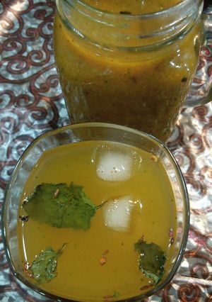 आम पन्ना (aam panna recipe in Hindi) रेसिपी मुख्य फोटो