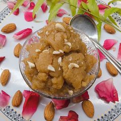 A picture of Wheat flour Pudding.