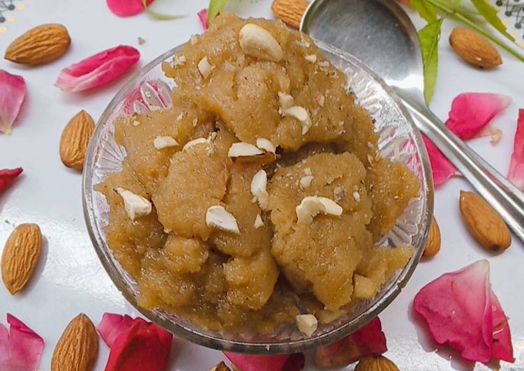 Simple Way to Make Favorite Wheat flour Pudding