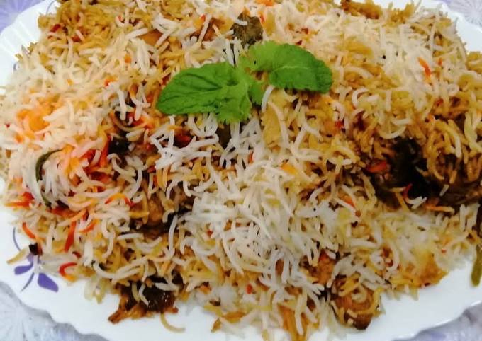 Step-by-Step Guide to Make Favorite Hydrabadi chicken dum biryani