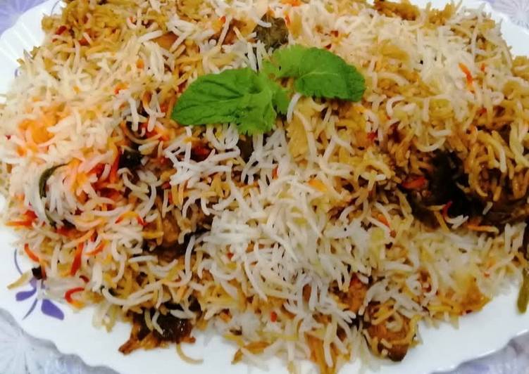 Hydrabadi Chicken Dum Biryani Recipe By Tooba Badar Cookpad