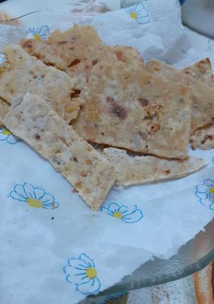 Una foto de Crackers de garbanzo