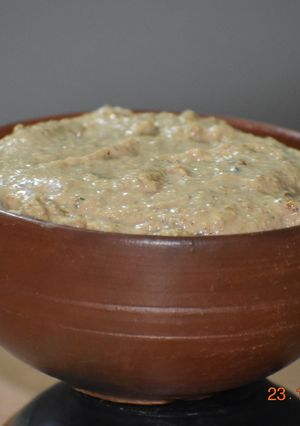 A picture of Peanut dip.