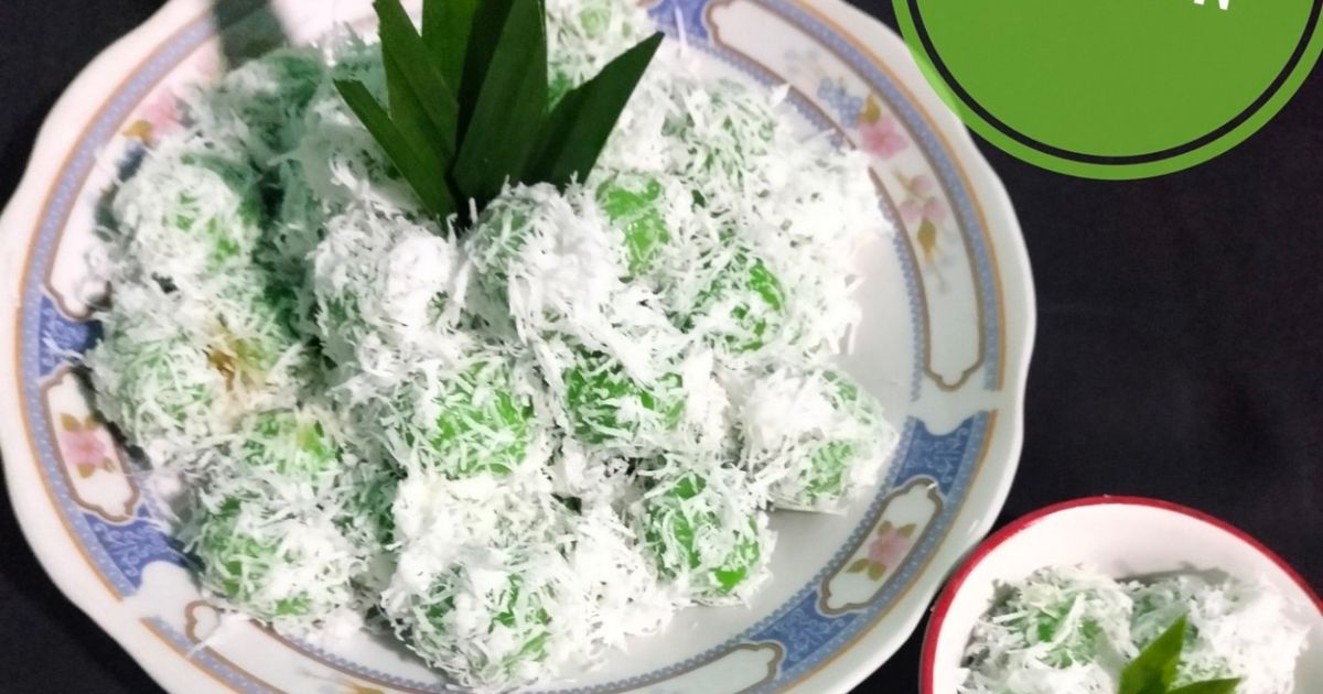 Klepon ketan gula merah