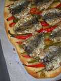 Coca de recapte con sardinas🐟