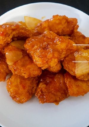 Foto resep Ayam goreng korea (양념 치킨)
