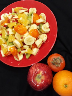 عکسی از دستور سالاد میوه