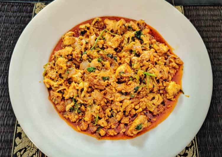 Recipe of Award-winning Bheja Fry Mumbai style / Scrambled Fried Brain with Indian spices