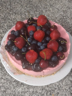 Una foto de Cheesecake light
