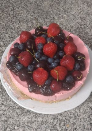 Una foto de Cheesecake light