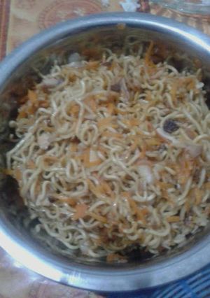Foto resep mie sayur ayam suwir