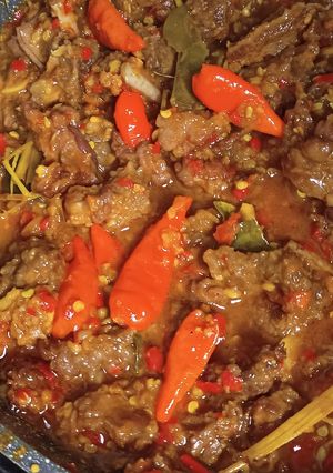 Foto resep Oseng mercon