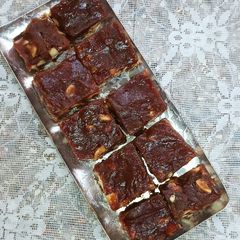 A picture of Khajoor And Dry Nuts Burfi.