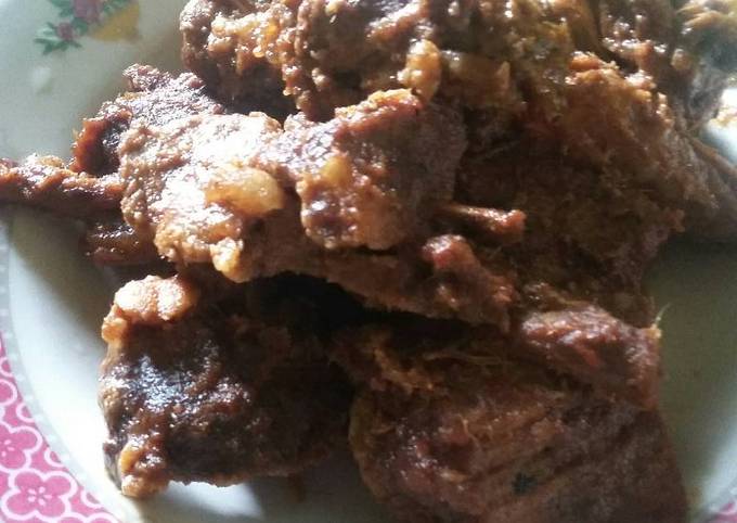 Rendang Daging Kambing