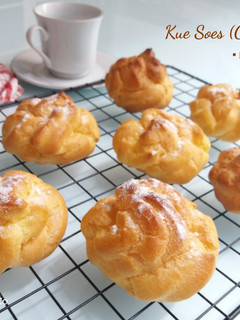 Foto resep Kue Soes (Choux Pastry) with Vanilla Custard #pr_soesbukansusi