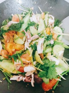 Hình của món Mực xào chua ngọt 🦑🦑.