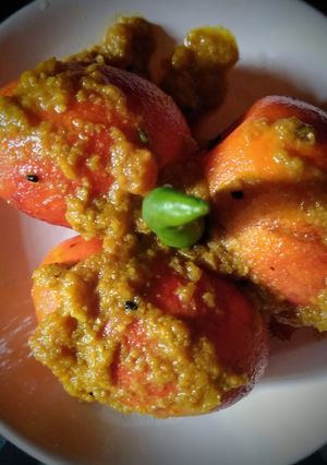 ডিম কষা (dim kosha recipe in Bengali) রেসিপির প্রধান ছবি