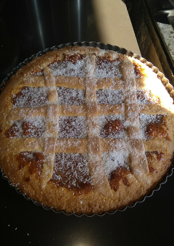 Una foto de Pasta frola de dulce de leche!