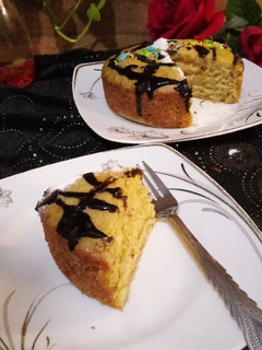عکسی از دستور کیک هل یک تخم مرغی