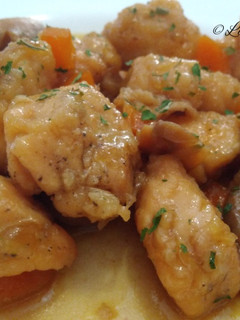 Una foto de Pollo a la miel