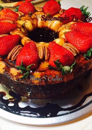 Una foto de Chocoflan🍮🍮