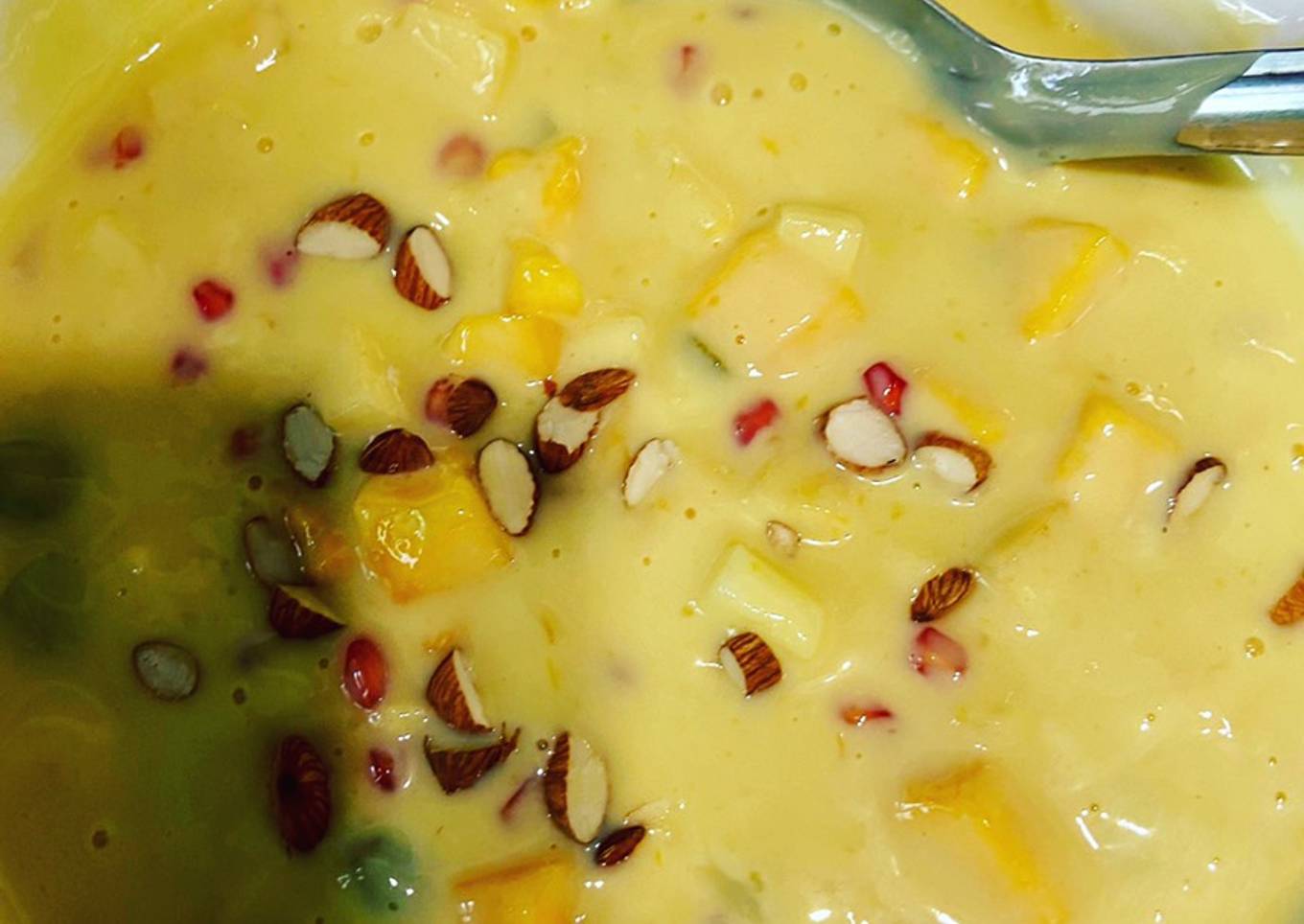 Fruit custard