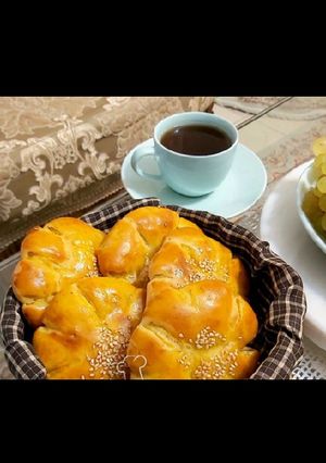 عکسی از دستور نان حلوایی