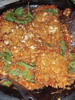 Foto resep Sambal kemangi tempe penyet