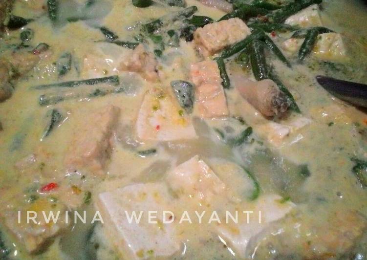 Proses Membuat Sayur Tahu Ikan Pari Lezat