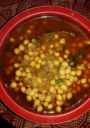 A picture of Yummy chhole.