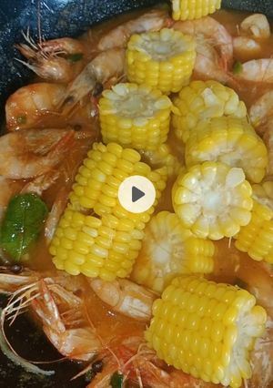 Foto resep Udang Saus Padang simple