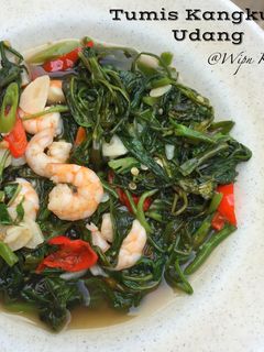 Foto resep Tumis Kangkung Udang