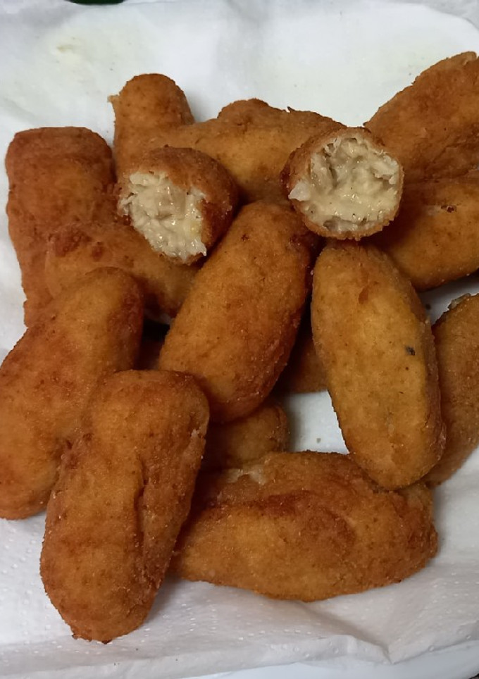Una foto de Croquetas de guiso de pollo Sin Gluten
