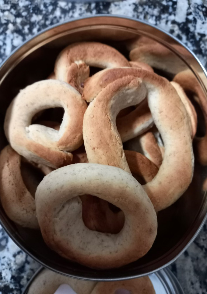 Una foto de Rollitos de canela, manzana y limón