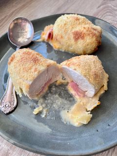 Une photo de Cordon bleu à l’air fryer