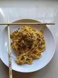 Udon al huevo