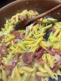 Penne con verza