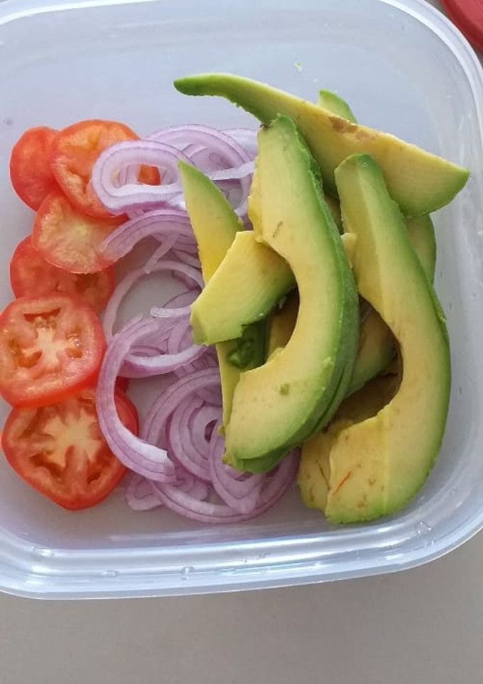 Una foto de Ensalada de aguacate