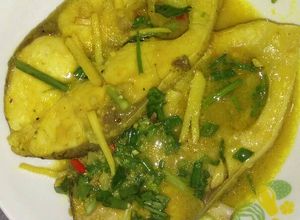 Hình của món Cá mè kho mẻ.