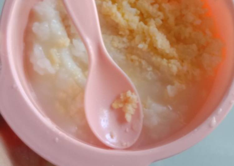 Resep Butter Rice With Creamy Scramble Egg Yang Enak